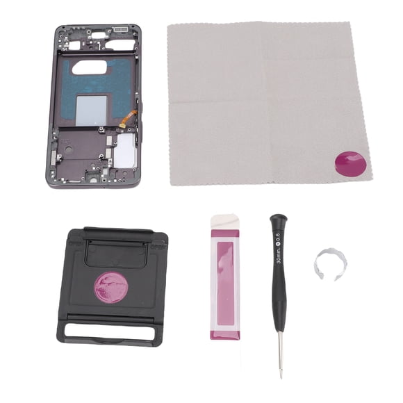 LCD Screen Bezel for for S22, Frame Replacement for S22 Practical for Damaged Front Frame Black,Silver,Rose Gold,Green