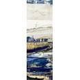 thumbnail image 2 of Isabelle Z 11x24 Black Ornate Wood Framed with Double Matting Museum Art Print Titled - Ultramarine II, 2 of 4