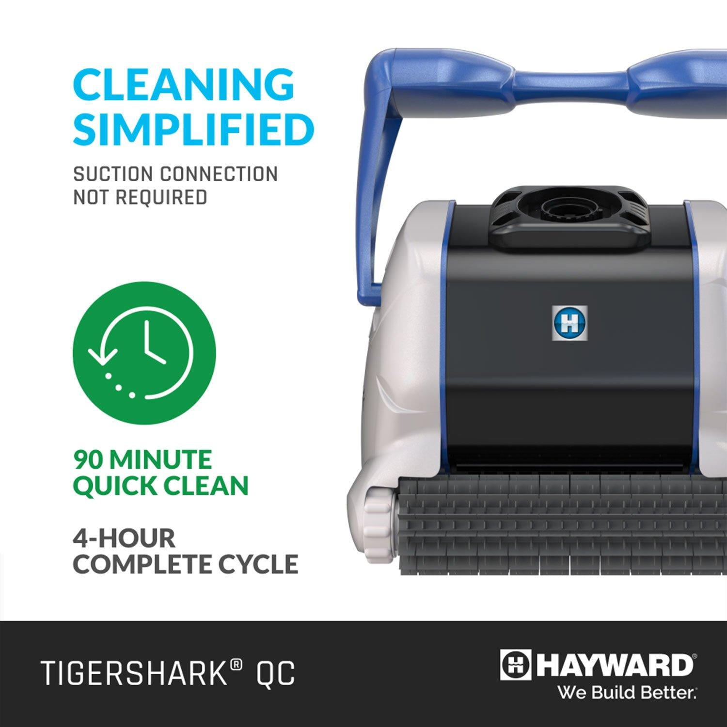 Hayward Tigershark Q Automatic Pool Cleaner, 19.7"