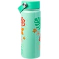 thumbnail image 2 of Silver Buffalo Disney Lilo and Stitch “Aloha” Stainless Steel Water Bottle with Swivel Handle Featuring Stitch, 20 Ounces, 2 of 7