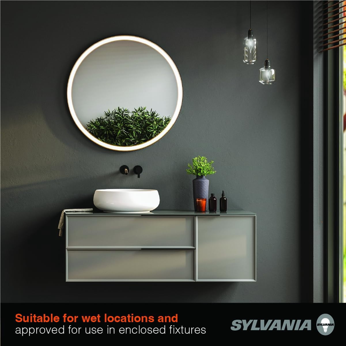 SYLVANIA LED 3.5W (40W Eqv) Soft White Decor Light Bulbs, B10, E26 Base, Dim, White Filament (16 Pk)