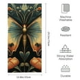 thumbnail image 3 of ZFLMY Butterfly Flower Art Deco Modern Decorative Tea Towels 100% Polyester Absorbent Hand Towels for Kitchens, Bathrooms, Showers 29.5x13.8 inches 29.5x13.8in, 3 of 6