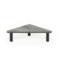 thumbnail image 4 of Furinno Turn-N-Tube Corner Monitor Riser Stand, French Oak Grey/Black, 4 of 10