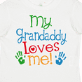 thumbnail image 4 of Inktastic My Grandaddy Loves Me Boys or Girls Toddler T-Shirt, 4 of 5