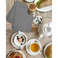 thumbnail image 4 of Vintage Dark Gray Kitchen Dish Towels for Drying Dishes Set of 3, Farmhouse Retro Solid Color Linen Texture Waffle Weave Microfiber Hand Tea Bathroom Towels Quick Dry & Absorbent Towel 15.7x23.6, 4 of 7