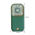 thumbnail image 2 of Ventilador plegable portátil JShteea enfriador de aire silencioso verde, 2 of 9
