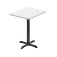 thumbnail image 2 of Flash Furniture 24'' x 30'' White Rectangular Laminate Table Top with Black 22 x 22 "X" Style Table Height Base, 2 of 8