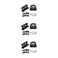 thumbnail image 2 of Advancent Bike Block Fork Mount Holder Aluminum Roof Alloy Car Thru Axle  Rack Carrier Type1 NO1, 2 of 6