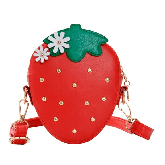 Cute Strawberry Messenger Shoulder Bag Bags Backpack Back to School Supplies