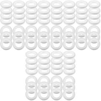 MLINS 90 Pcs  Foam Rings Wreath Forms Floral Foam Garland Crafts Making Birthday Christmas Supplies