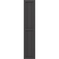 thumbnail image 4 of Ekena Millwork 10 1/2"W x 49"H Americraft Three Board Exterior Real Wood Two Equal Panel Framed Board-n-Batten Shutters (Per Pair), Shadow Mountain, 4 of 9