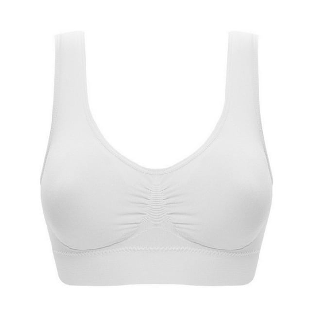 Cheers Brassiere Solid Color Seamless Women Pure Color All Match Bra for Yoga