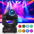 thumbnail image 1 of HOLDLAMP Moving Head LED DJ Party Light Black Sound Activated RGBW 8 Pattern, 1 of 7