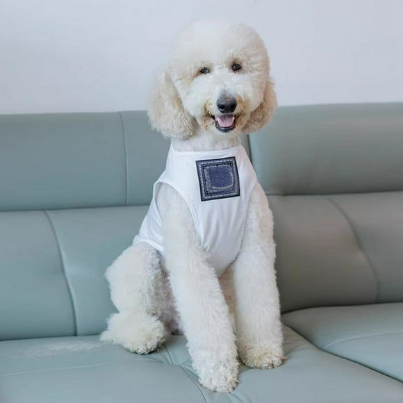 «Chaleco de verano para perros de razas grandes | Traje ligero de pelo dorado | Ropa fresca para perros medianos y grandes»