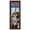 Dark Wood, variant on 4x10 In Frame Black Real Wood Picture Frame Width 0.75 inches | Interior Frame Depth 0.5 inches |