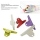 thumbnail image 4 of Clips De Papel Para Carpetas De Toros, 5 Abrazaderas De Bisagra De Metal Coloridas, Multiusos Para Fotos, 4 of 7