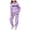 H121-Purple, variant on TOWED22 Girl's Sweatsuit 2 Piece Outfits Casual Graphic Long Sleeve Hoodies Sweatshirts and Sweatpants Set Fall Clothes,Black,2-3 Y