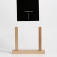 thumbnail image 5 of M&T Displays 8.5x11 Chalkboard Menu Holder Natural Wood Portrait Tabletop Sign Frame (2 Pack), 5 of 9
