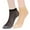 Black, Gray, Beige, variant on Gustave 15 Pairs Ankle High Mesh Sheer Socks for Women Anti-Slip Cotton Sole Silk Nylon Socks Soft Elastic Thin Transparent Socks for Summer "Black+Gray+Beige"