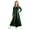 Green, variant on Doomiva Kids Girls Renaissance Maxi Dress Velvet  Medieval Princess Victorian Queen Gown Royal Blue 6