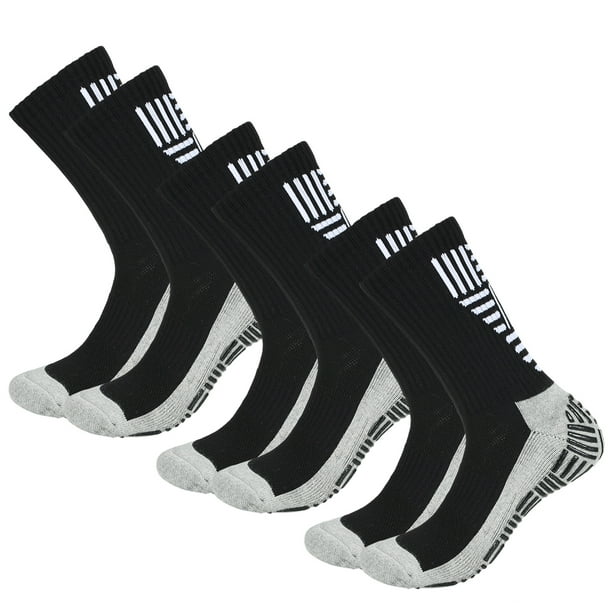 Calcetines 3 pares de calcetines de fútbol, transpirables, antideslizantes, calcetines deportivos pa Tomshoo Calcetines