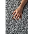 thumbnail image 7 of Malibu Shag Solid Slate Area Rug, 7 of 7