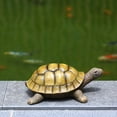 thumbnail image 3 of Synthetic Resin Turtles Statue Garden Ornament-Garden Statues Turtle Outdoor Ornament For Yard Patio Deck Deocr, 3 of 7