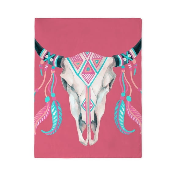 CafePress - Buffalo Skull - Twin Duvet Cover, Printed Comforter Cover