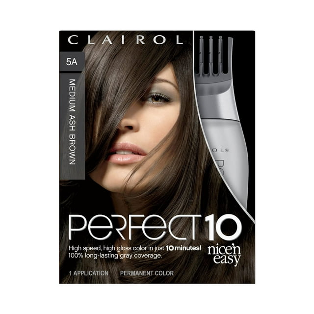 Tinte para el cabello Clairol Nice'n Easy Perfect 10 5A Medium Ash Brown