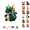Dragon 12 Zodiac DIY Beading Kit#6, variant on 3D Beaded Dragon DIY Craft Kit, Beginner Friendly Handmade Oriental Green Dragon Figurine Making Set, Lucky Zodiac Dragon Ornament for Home Decor & Festival Gift Monkey