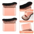 thumbnail image 4 of Brocha de bronceado, brocha de maquillaje corporal con cerdas suaves, aplicador, brocha de protección solar, brocha de base para piernas Kabuki, brazos, cuello, espalda, cara del cuerpo, 4 of 4