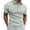 A-Grey297, variant on Bibifish Mens Polo Shirts Triple Line Trim Collar Cuffs Solid Fabric Shirts Mens All Season Daily Commute Tops