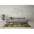 thumbnail image 3 of Ahgly Company Indoor Rectangle Abstract Brown Modern Area Rugs, 2' x 3', 3 of 4