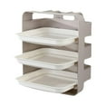 thumbnail image 2 of veasfak Multi-layer Cooking Dishes Tray Side Wall Mount Kitchen Supplies Storage Coffee Coffee 3 Layer, 2 of 9