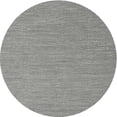 thumbnail image 1 of Ahgly Company Machine Washable Indoor Round Contemporary Gray Area Rugs, 3' Round, 1 of 7