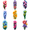 3A, variant on 9 Realistic Temporary Tattoos Waterproof Long Lasting Body Stickers Plant Daffodil Rose Peony Flower Adult Women Tattoo Stickers Arm Forearm Thigh Back Shoulder
