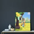 thumbnail image 5 of Lsque Bluey Pattern Decorative Picture – Unique Modern Wall Art, Ready-to-Hang Canvas Print for Home (Vertical), 5 of 6