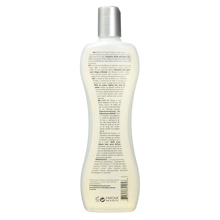 美容液 BIO-SIL SILK SERUM RICHTYPE 30g BioSilk Silk Therapy Serum, Original Vitamin E Hair Treatment for