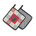 thumbnail image 2 of Carolines Treasures CK5204PTHD Harlequin Pinscher 2 Love Pair of Pot Holders, 7.5HX7.5W, multicolor, 2 of 4
