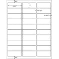 thumbnail image 2 of 30 Up Labels 1" X 2-5/8" Etiquetas de dirección de envío para impresoras láser y de inyección de tinta, blancas, (100 hojas, 3000 etiquetas), 2 of 5
