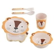 thumbnail image 4 of Kids Feeding Set,Kids Plates Set Cartoon Kids Plates Set Baby Utensils Set Highly Recommended, 4 of 7