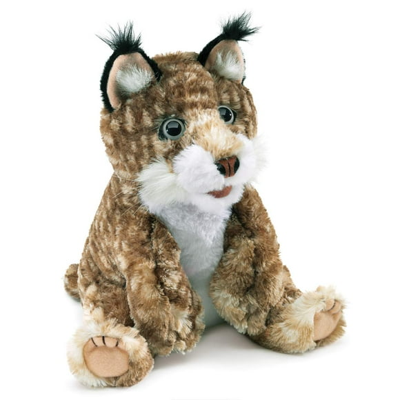 Marioneta de mano Folkmanis Bobcat Kitten Brown