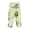 thumbnail image 5 of Haiem Avocado for Exercise Women's Pajama Pants Ultra Lightweight Pjs Bottoms Sleepwear Bottom Pants With Pocket Drawstring-X-Large, 5 of 9