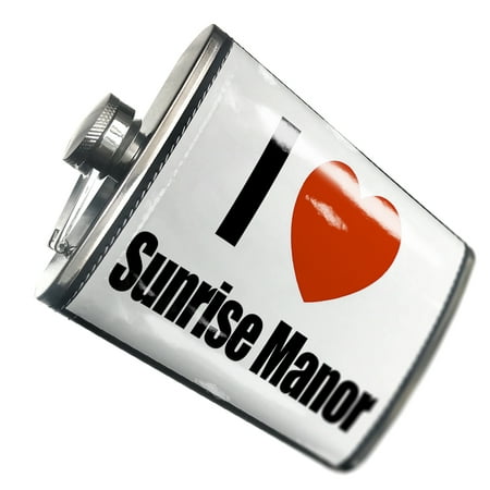 

NEONBLOND Flask I Love SunriseManor region: Nevada United States