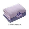 thumbnail image 4 of Xuniizn Bath Towel and Wash Cloths Set: 1* Heart Bath Towel 70x140Cm, 100%Polyester, Highly Absorbent & Fade Resistant, 4 of 7