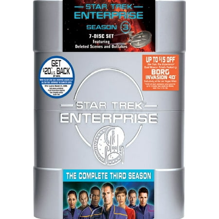 Star Trek Enterprise-3rd Season [dvd/ws/7 Discs] (paramount Home