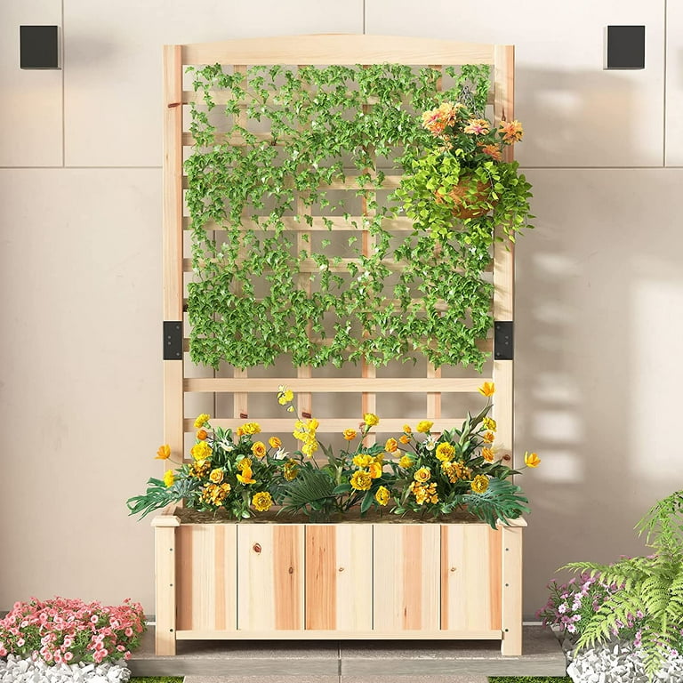 grovemade Wood Planter Tall short セット Wooden Office Desk