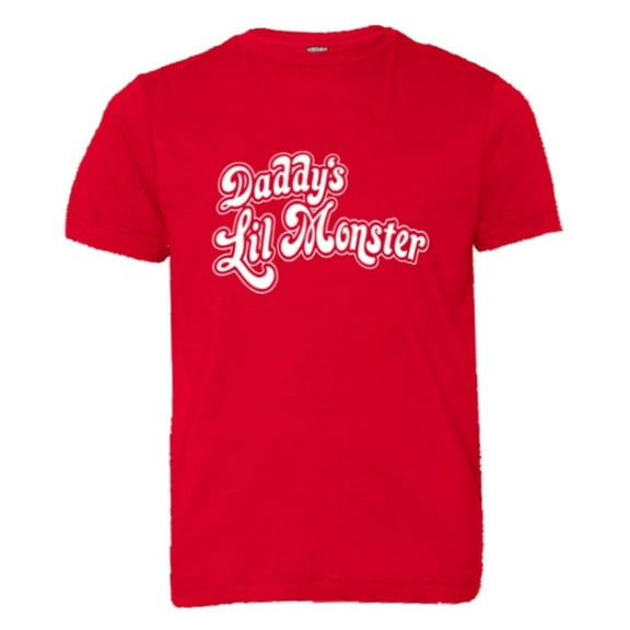 PleaseMeTees™ Youth Harley Quinn Daddys Little LIL Monster Suicide HQ Tee