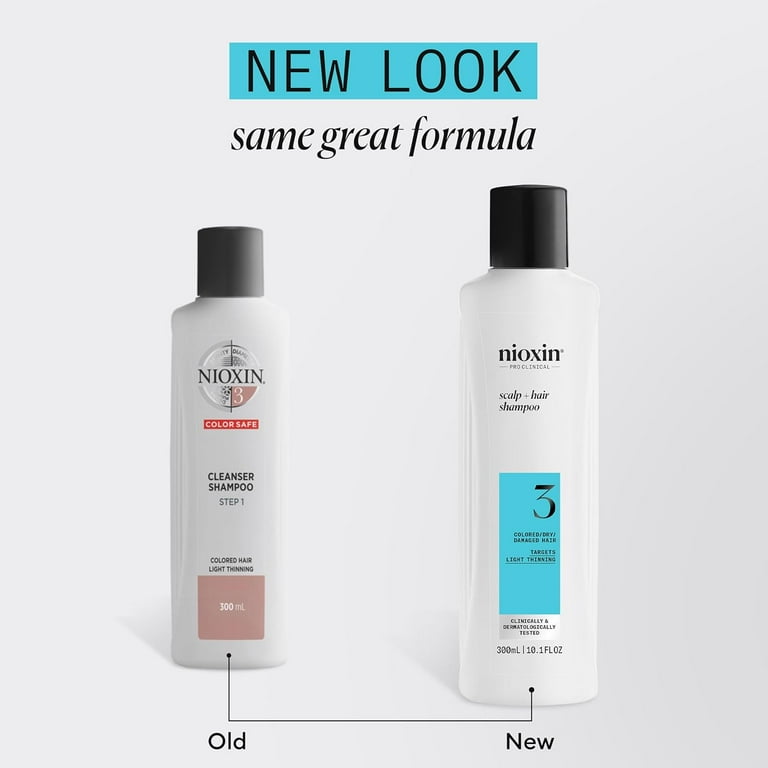 Nioxin System 3 Cleanser Shampoo for Thin, Colored Hair 10.1 Nioxin System 3 Cleanser Shampoo for Thin, Colored Hair 10.1