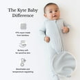 thumbnail image 3 of Kyte Baby Zippered Footie in Storm, 3 of 8